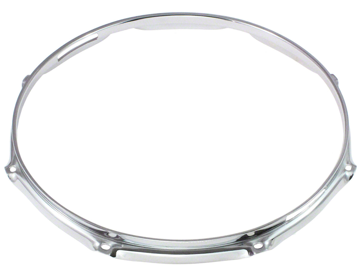 H23-15-8S - 15" 8 HOLES SNARE SIDE 2.3MM SUPER TRIPLE FLANGE DRUM HOOP