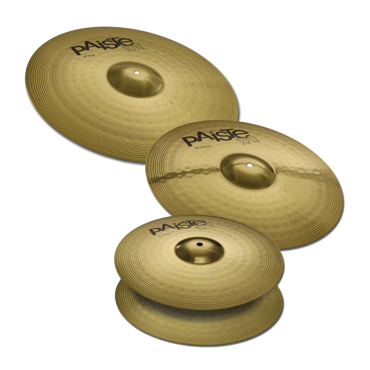 Rydeen 22 Zwarte glitter + HW680W + Paiste 101