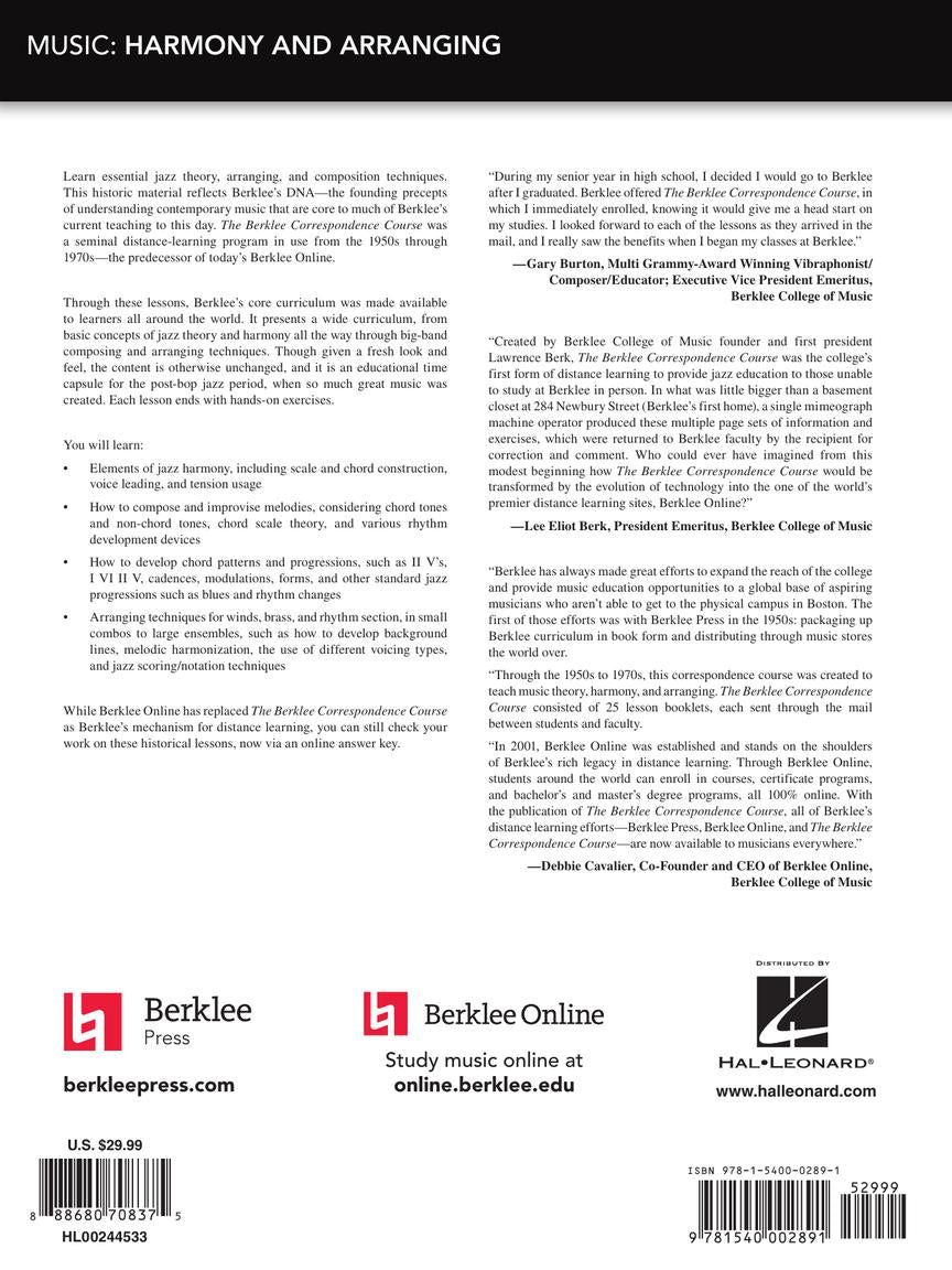 The Berklee Correspondance Course