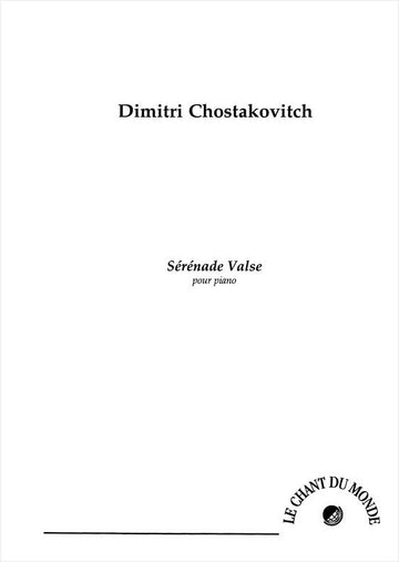 Chostakovitch Dimitri - Serenade Valse - Piano
