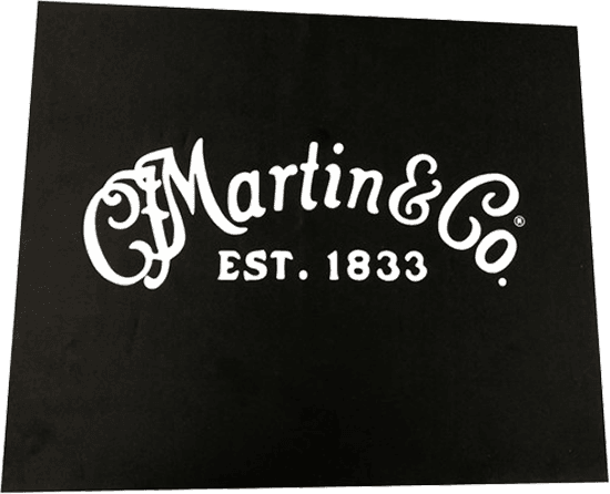 C.F. Martin & Co Tapis de Protection 43 X 61 CM Logo Blanc