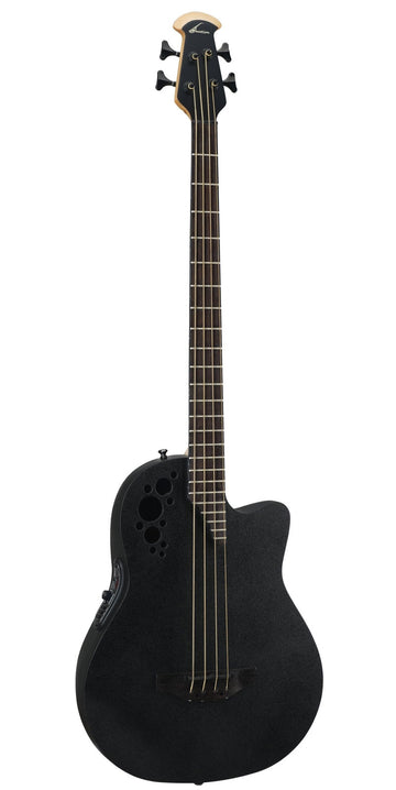 Elektro-Akoestische Bas Elite Tx Mid Cutaway Zwart Getextureerd B778TX-5-G