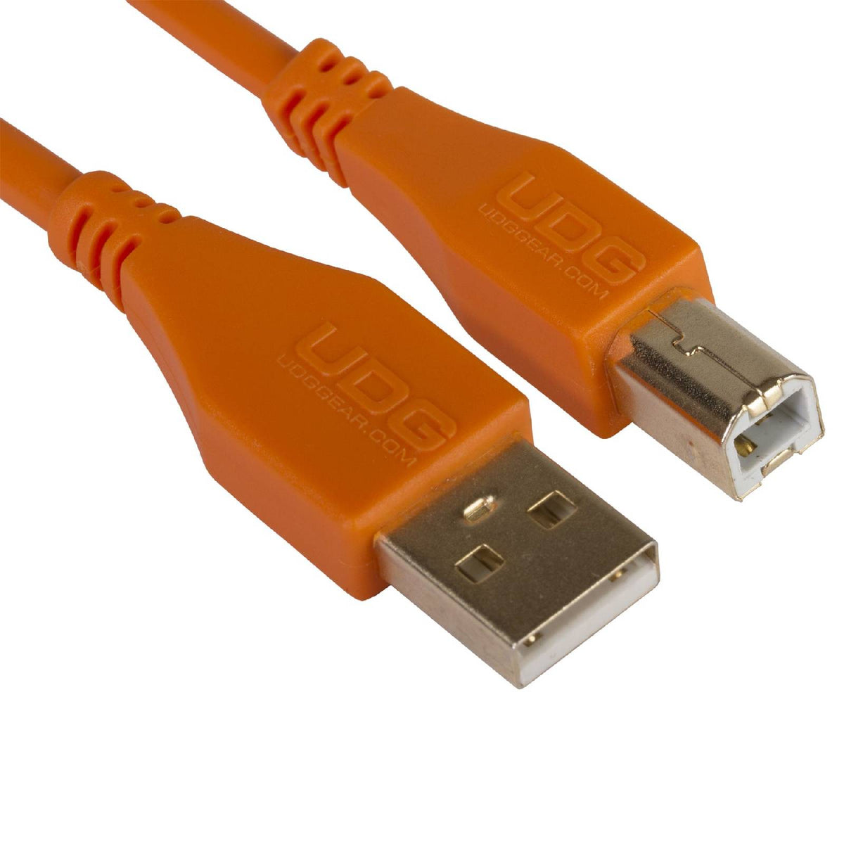 U 95002 Or - Câble USB 2.0 A-B Orange Droit 2m