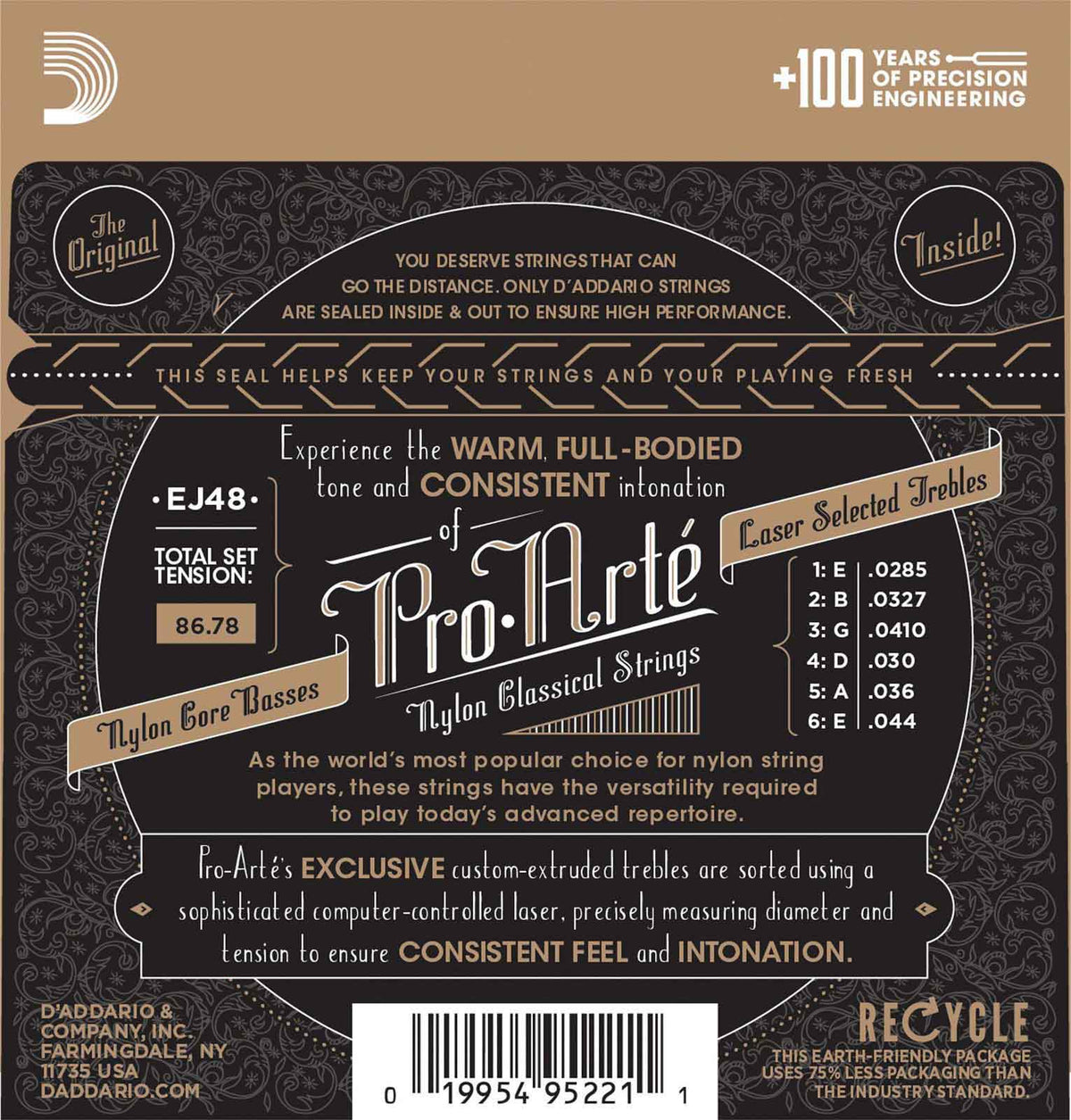 EJ48 PRO-arte 80/20 Bronze Tirant Fort