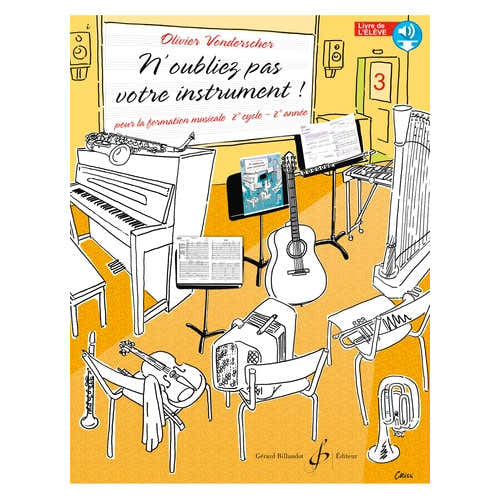 Vonderscher O. - N'oubliez Pas Votre Instrument Vol.3 (leerling)