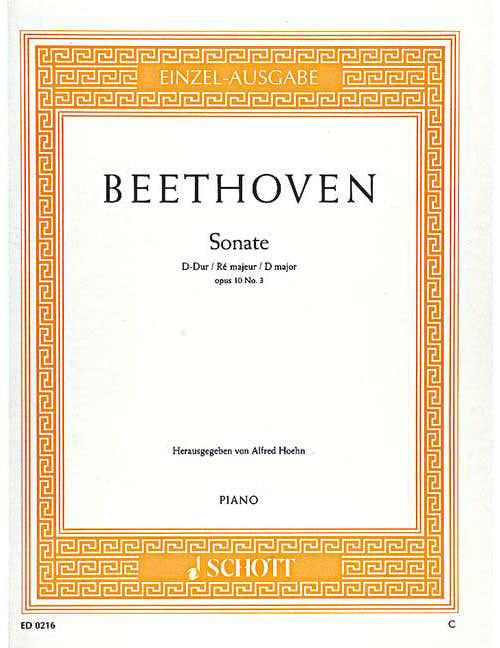 Beethoven - Sonata In D Major Op. 10/3 - Piano