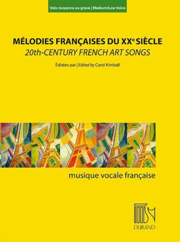 MELODIES FRANCAISES DU XXe SIECLE