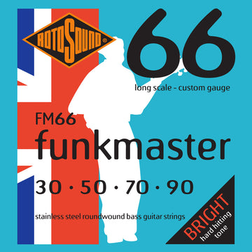 SWING BASS 66 FM66 ROESTVRIJ STAAL FUNKMASTER 3090