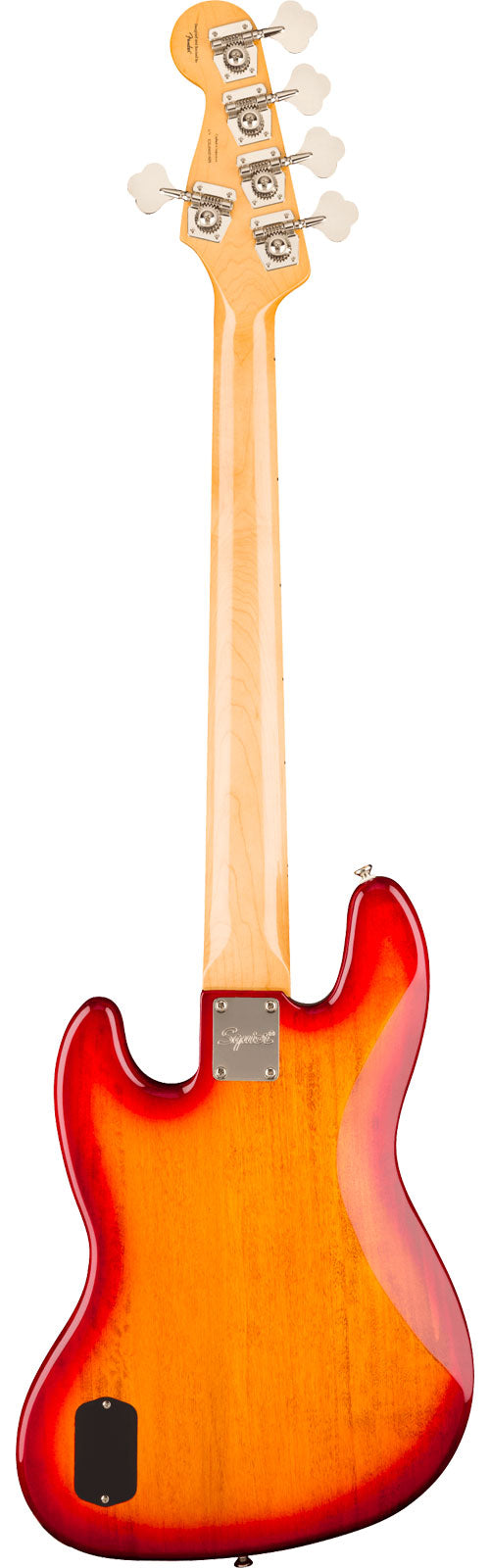 Classic Vibe Active '70s Jazz Bass V LRL White PLPG Sienna Sunburst - Reconditionné
