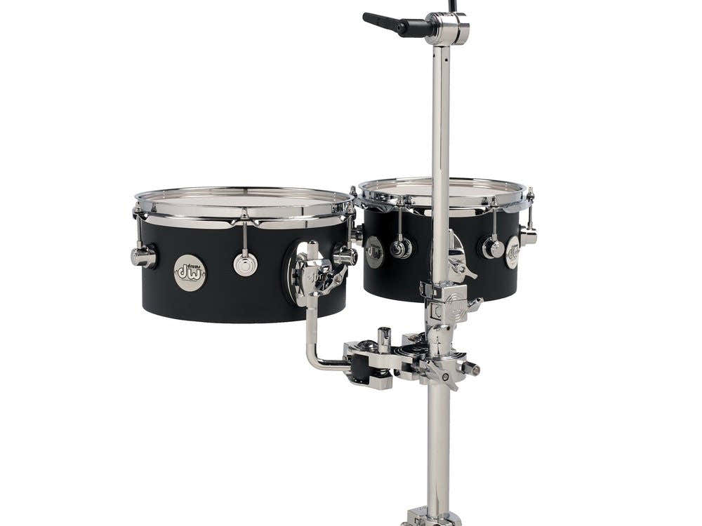 Concert Tom 8X5" 10X5 Dgn Black Satin