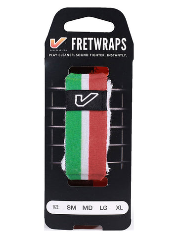 FretWraps World Flags Green-White-Red - Large