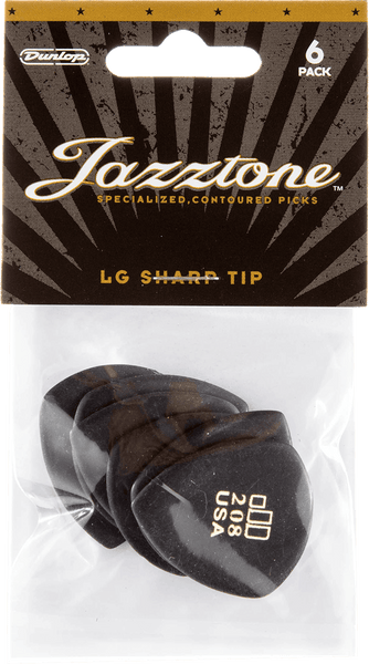 Dunlop 6 x Jazztone 208 Large Pointu