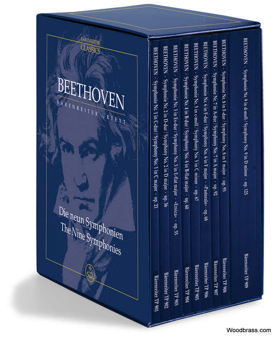 Beethoven L. (van) - The Nine Symphonies - Coffret De 9 Conducteurs De Poche