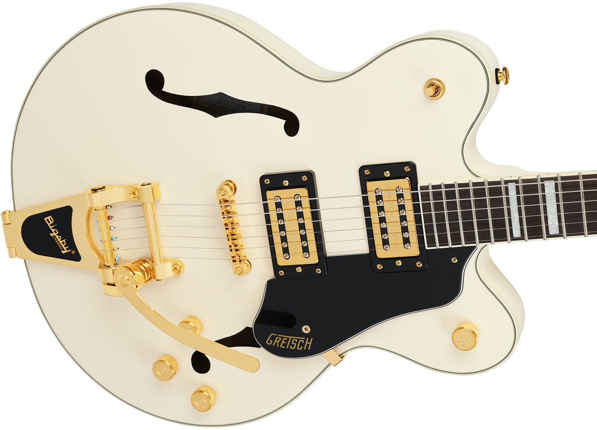 G2622TG Streamliner Center Block met Bigsby LTD LRL Vintage White
