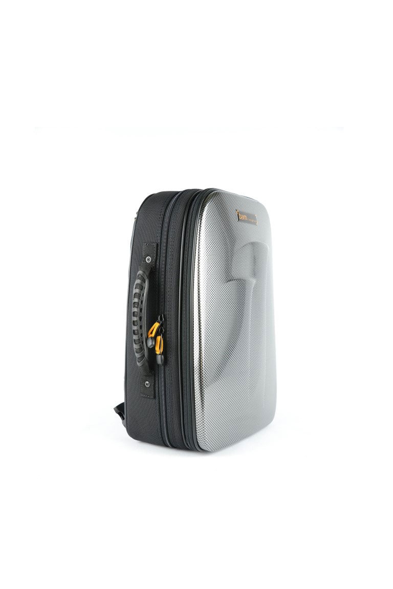 Koffer voor 2 Bes/A-klarinetten New Trekking - Zilver Carbon