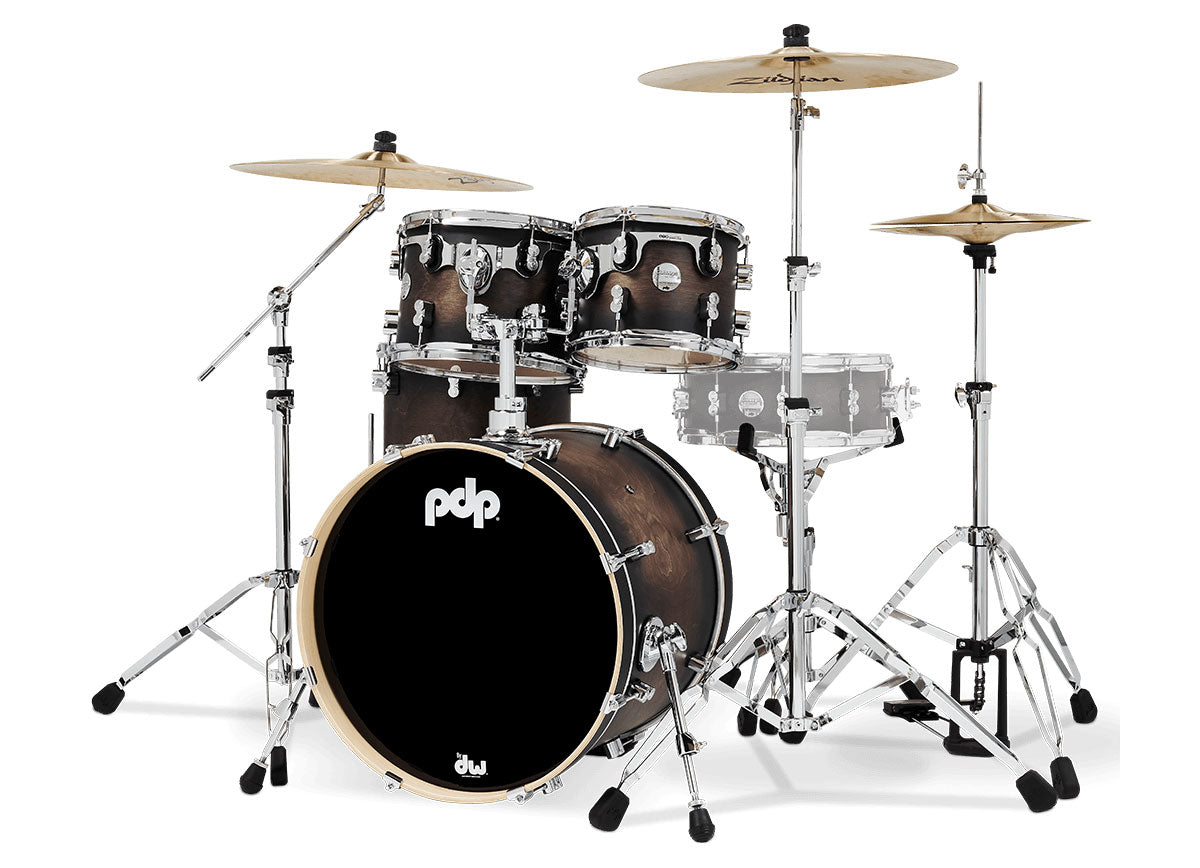 Fusion 20 Concept Maple Satin Charcoal Burst