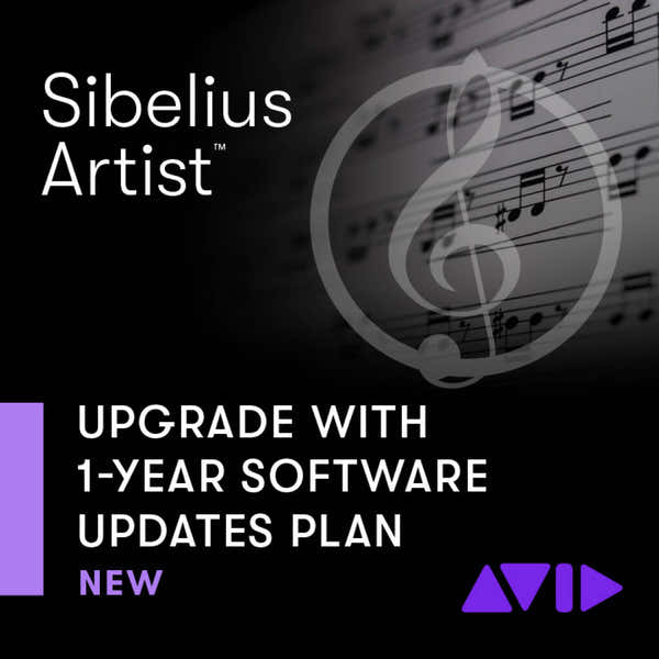 Sibelius Artist 1Y Support Updates