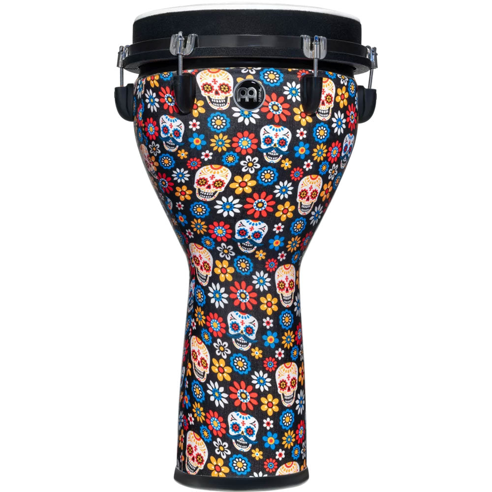 PERCUSSION 12" JUMBO DJEMBE DAY OF THE DEAD