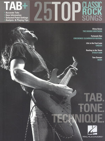 25 Top Classic Rock Songs Tab Tone Technique Rec Vers - Guitar Tab