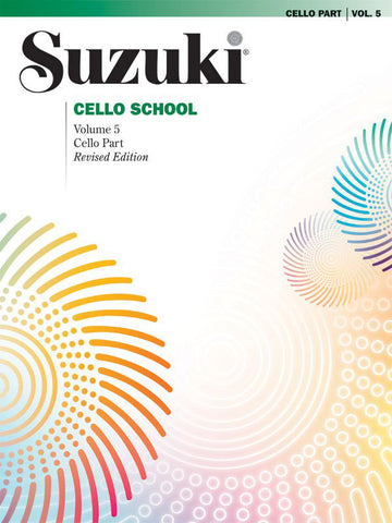 Suzuki Cello School VL. 5 - Cello Part