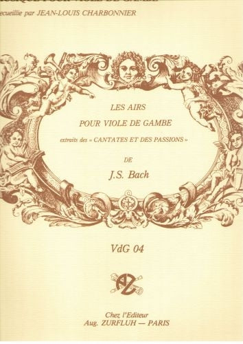 Bach J.S. - Airs De Bach - Viole De Gambe