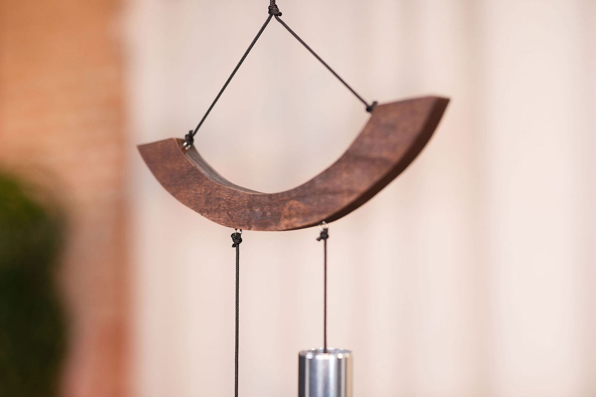 MEINL SONIC ENERGY MOON MEDITATION CHIME 35" HEIGHT SILVER