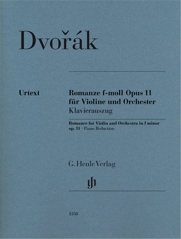 Dvorak A. - Romance En Fa Mineur Op.11 - Violon & Piano