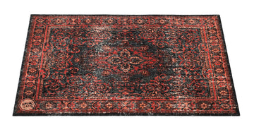 Tapis Vintage Persian 1.30 X 0.90M Antidérapant - Black Red