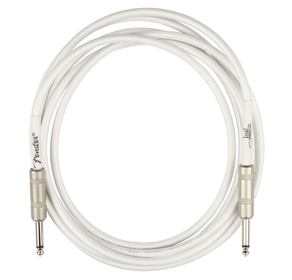 JUANES 10' INSTRUMENT CABLE LUNA WHITE