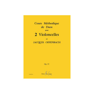 Offen - Cours Duos Vclles Op.53 - 2 Violoncelles