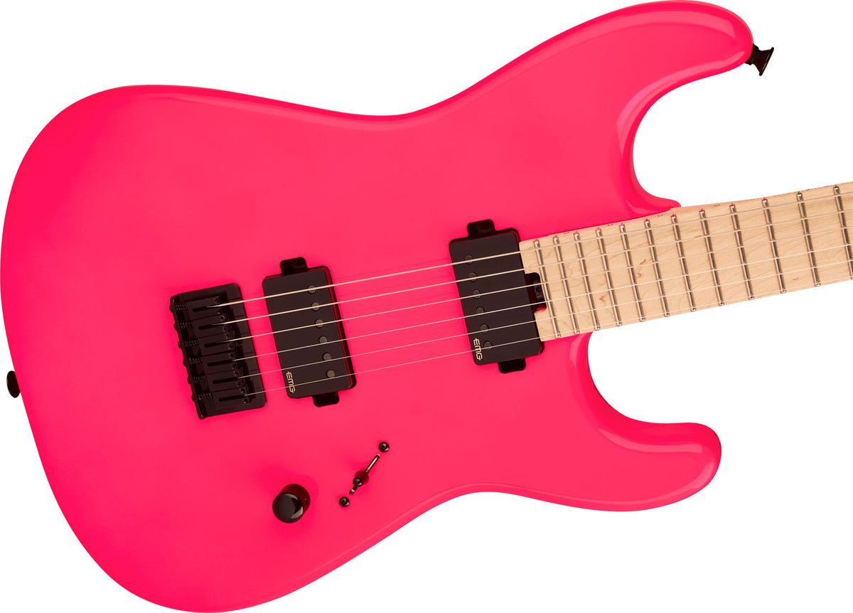 LTD Sean Long Signature Pro-Mod San Dimas Style 1 HH HT M MN Neon Pink