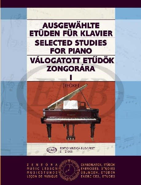 Geselecteerde studies Vol. 1 - Piano