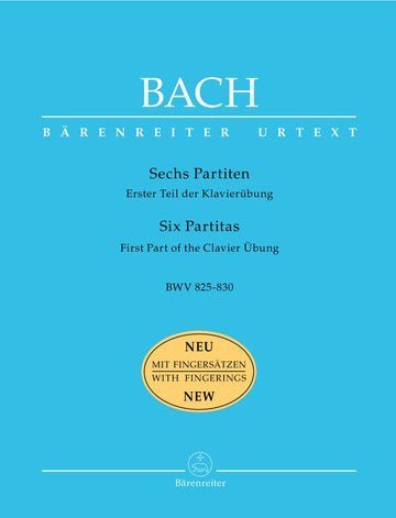 Bach J.S - Six Partitas BWV 825-830 - Piano