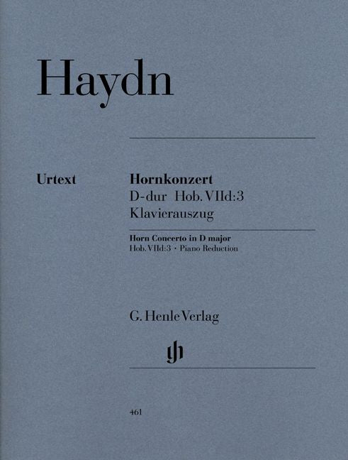 Haydn J. - Concerto For Horn And Orchestra D Major