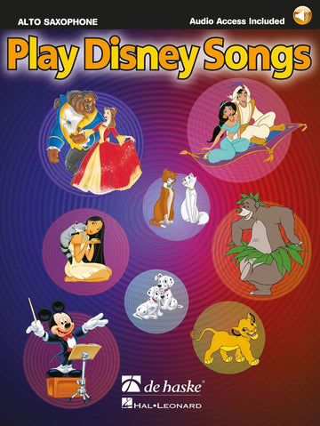Play Disney Songs - Saxophone Alto + Audio En Ligne