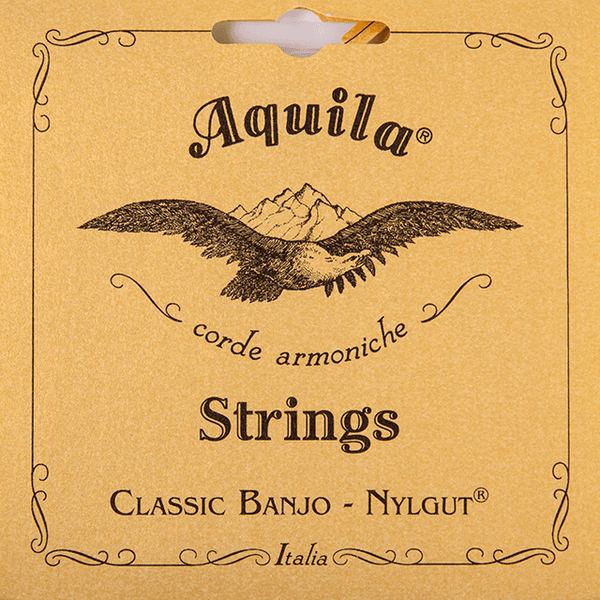 Aquila 1B Nylgut Jeu Banjo 5 Cordes DBGDG Tirant Medium 1 Corde Rouge
