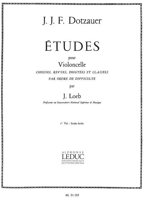 Etudes Vol. 1 Violoncelle