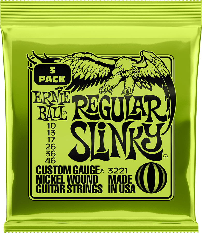 3221 Regular Slinky 10-46 Pack de 3