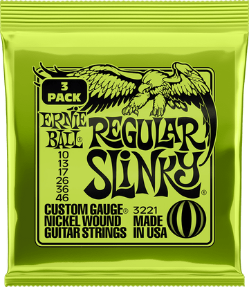 3221 Regular Slinky 10-46 Pack de 3
