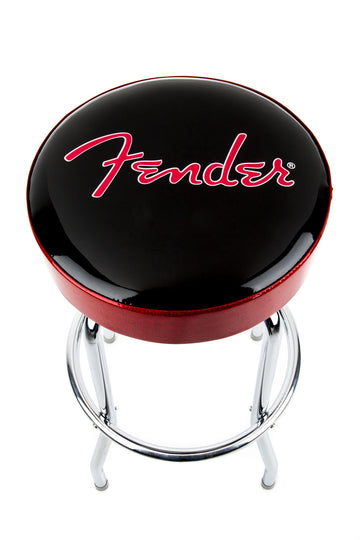 Barkruk met Red Sparkle-logo zwart Red SPARKLE-chrome 30"