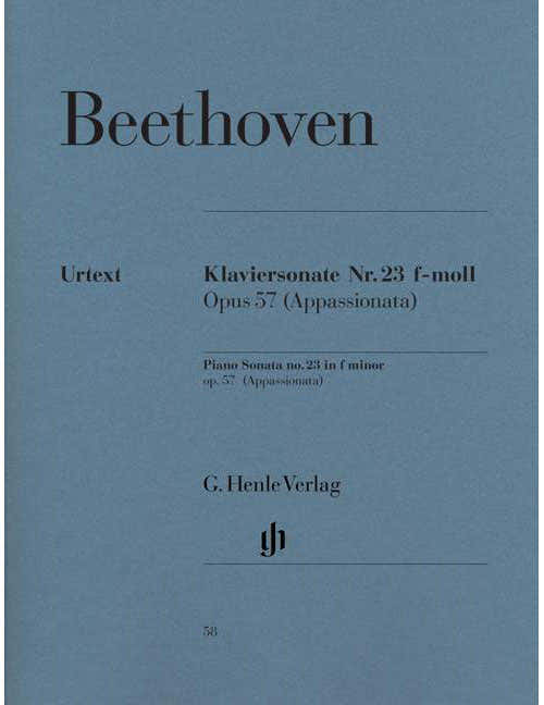 Beethoven - Sonate Pour Piano En Fa Mineur [appassionata] Op. 57 - Piano