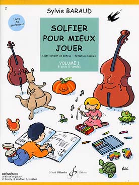 Baraud S. - Solfier Pour Mieux Jouer Vol.1 (professeur)