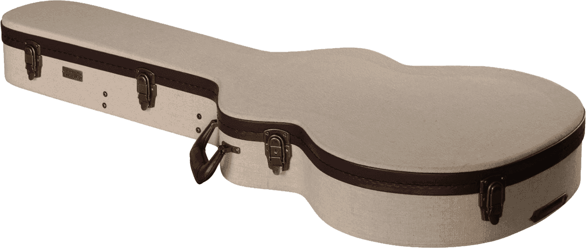 Semi-Hollow Deluxe Houten Koffer Beige - GW