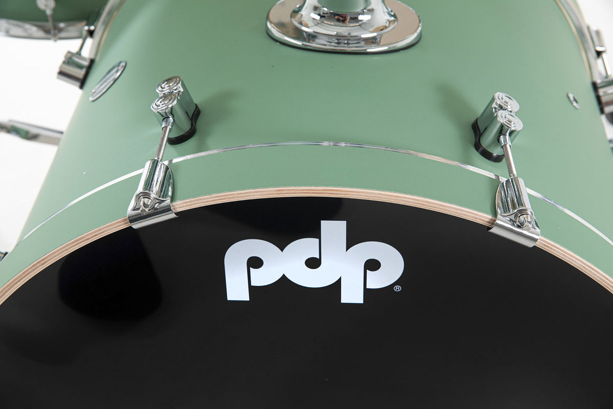 SHELL SET CONCEPT MAPLE FINISH PLY CM5 KIT 22" SATIN SEAFOAM PDCM2215SF