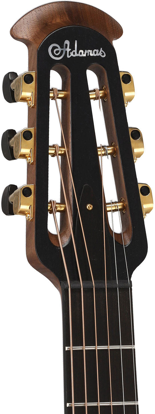 Adamas U581T-SPM Mid-Depth Non-Cutaway Black Satin Copper Metal Flake U581T-FM-G
