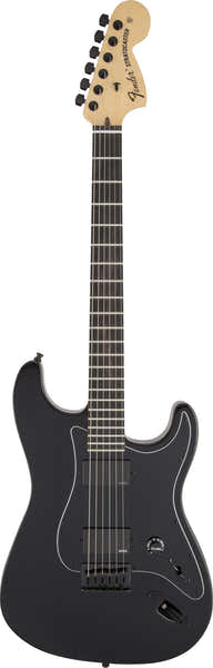 Stratocaster Signatuur Jim Root Ebo Mat zwart