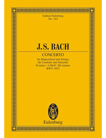Bach - Concerto Ré Mineur BWV 152 - Clavecin et Strings