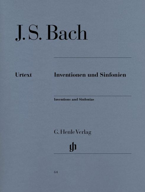 Bach J.S. - Inventions And Sinfonias BWV 772-801