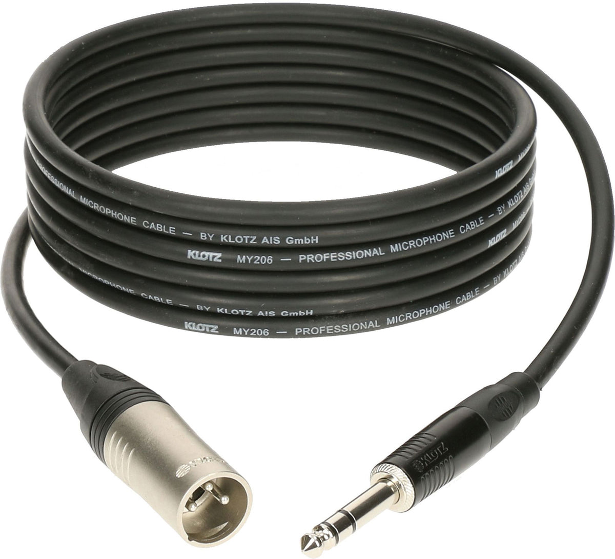 Cable 2 M - XLR Male / Jack Stereo