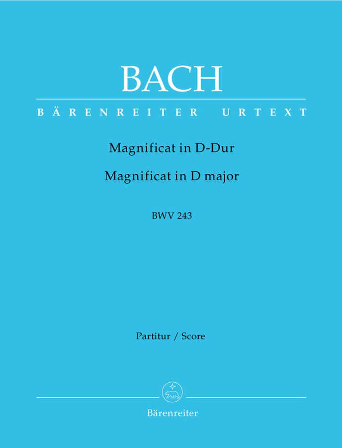 Bach J.S. - Magnificat En Re Majeur BWV 243 - Conducteur